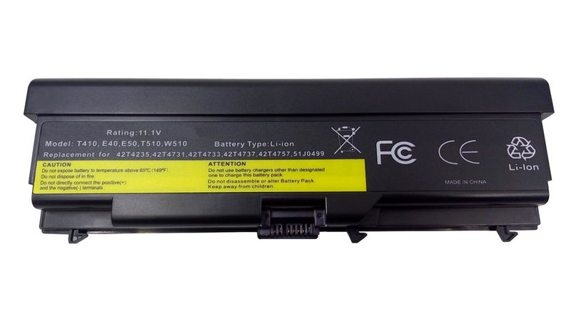 High Capacity Battery For Lenovo IBM SL410, SL510, T410 &amp; T510 9 Cells