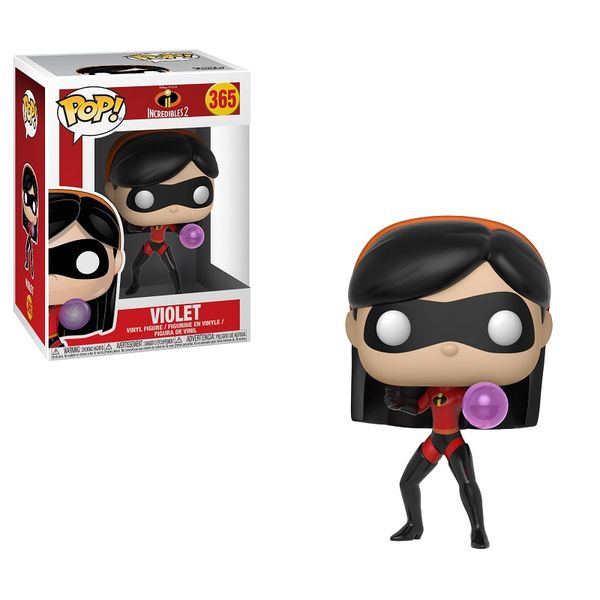 Funko Pop! Incredibles 2 - Violet With Chase