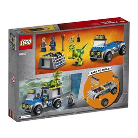 lego juniors raptor rescue truck 10757