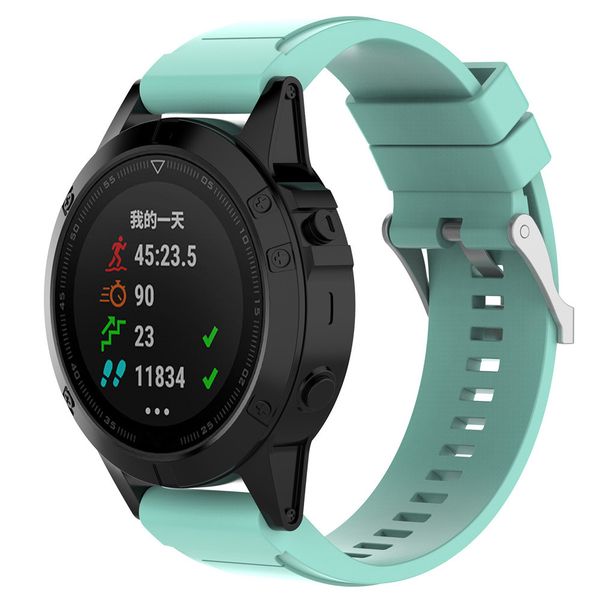 Killerdeals 26mm Silicon Strap for Garmin Fenix 5X Watch - Frost Blue