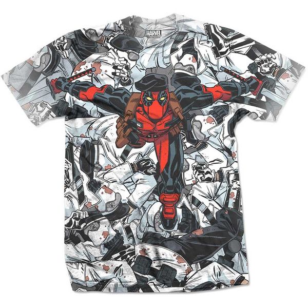 Deadpool: Leap All Over T-Shirt (Parallel Import)