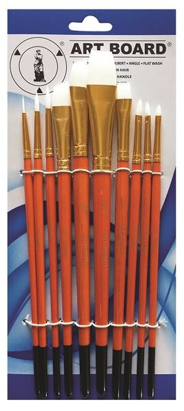 Art Board: White Nylon - 10 Piece Set