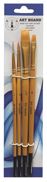 Art Board: Golden Taklon D - 4 Pieces