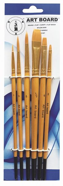 Art Board: Golden Taklon A - 6 Pieces