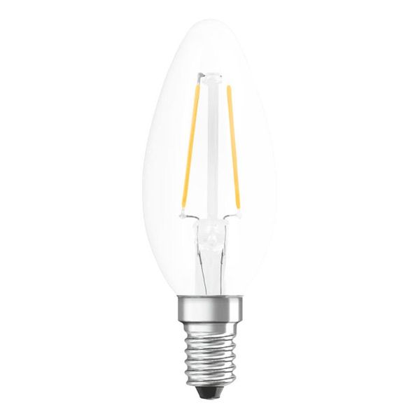 LED Filament Candle 2,8 Watts Warm White (E14) (Pack of 10)