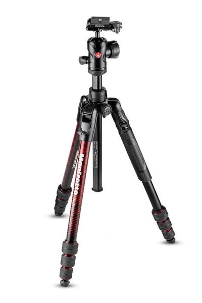 Manfrotto Befree Advanced Alu Red Twist Tripod with Ball Head