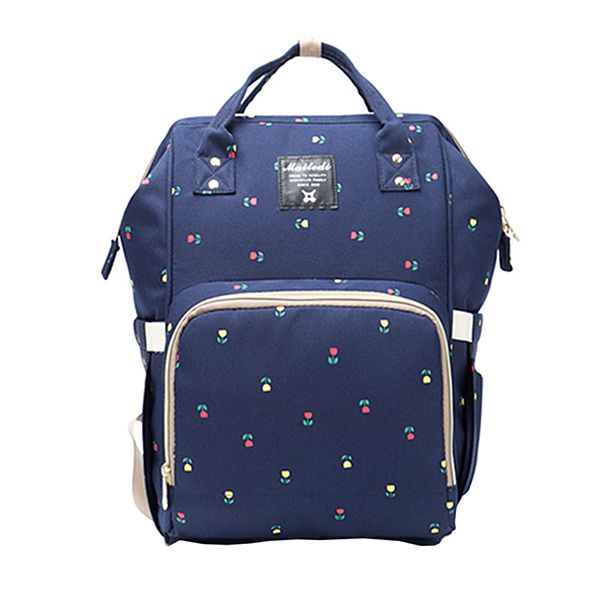 Multifunction Waterproof Diaper Bag - Dark Blue