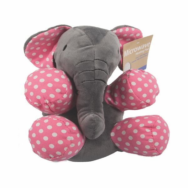 Microwave Heatable Teddy - Elephant