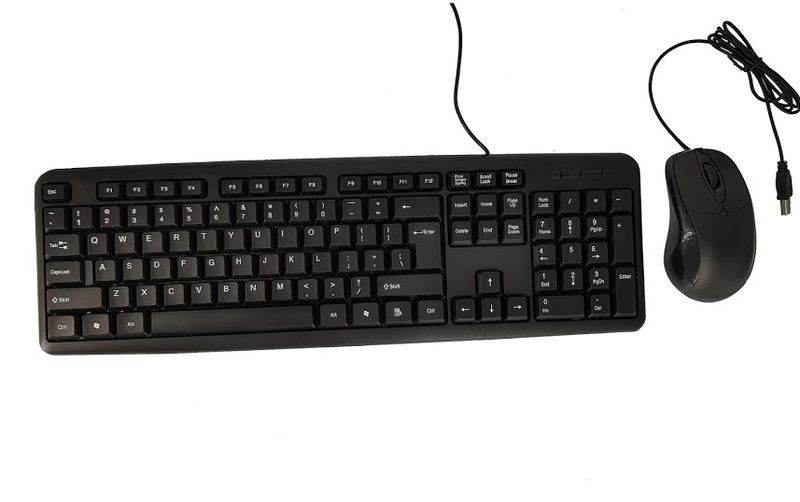 Wired 560 Multimedia Keyboard &amp; Mouse - Black