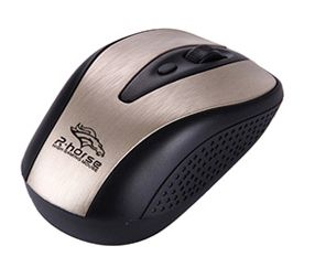 6387 Wireless Mouse 2.4Ghz - Gold