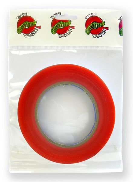 Tape Wormz - Red Double Sided High Tack Tape