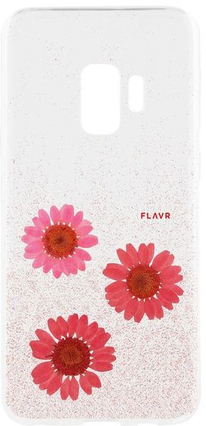 Flavr Iplate TPU Cover for Samsung S9 - Flower Gloria Pink