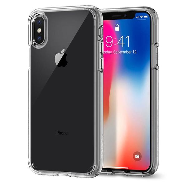 Spigen Cover for iPhone X - Ultra Matte Black