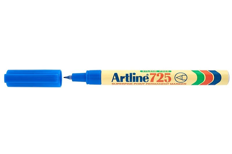 Artline EK 725 Extra Fine Permanent Marker 0.4mm Blue Shop Today
