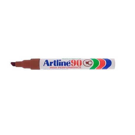 brown permanent marker