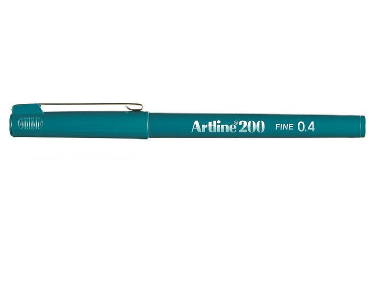 Artline - EK 200 Writing Pen 0.4mm - Green