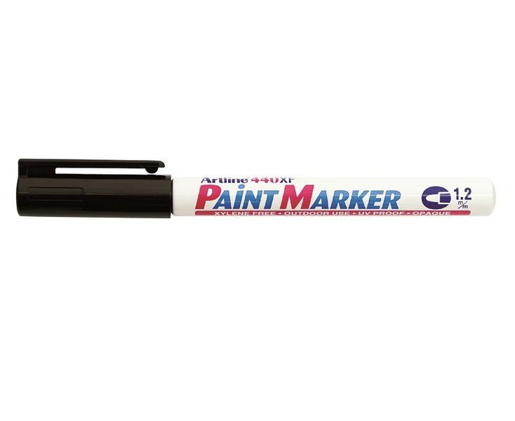 Artline - EK 440 Fine Point Permanent Paint Marker 1.2mm - Black