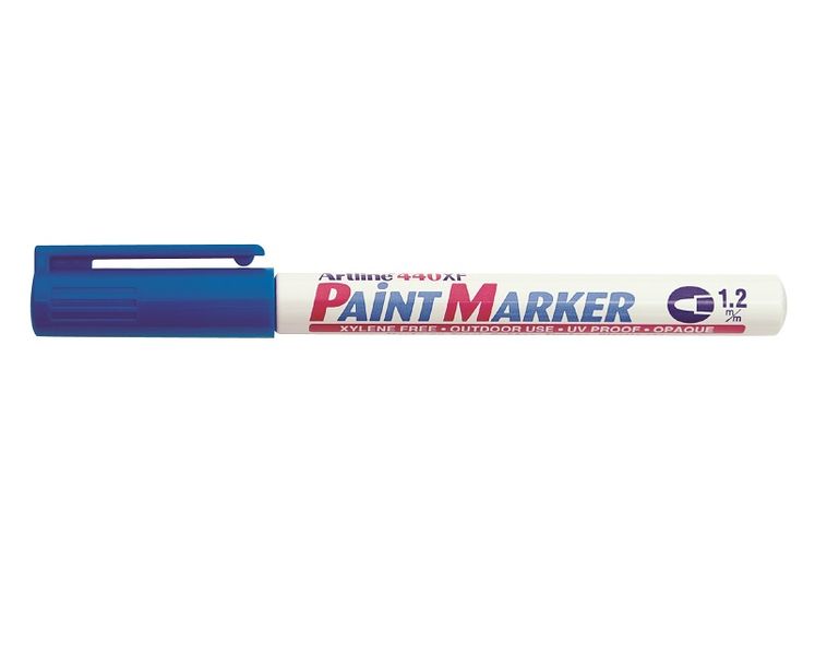 Artline - EK 440 Fine Point Permanent Paint Marker 1.2mm - Blue