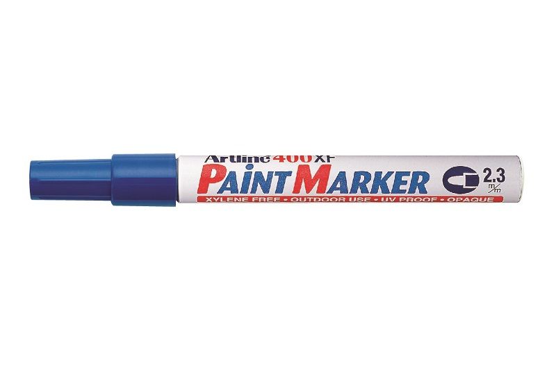 Artline - EK 400 Medium Point Permanent Paint Marker 2.3mm - Blue