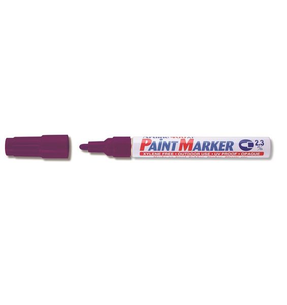 Artline - EK 400 Medium Point Permanent Paint Marker 2.3mm - Purple