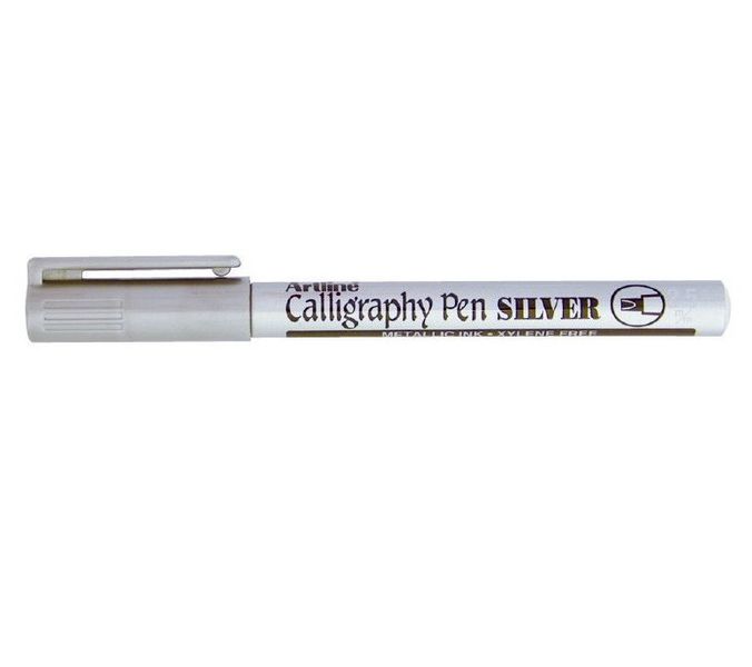 Artline - EK 993 Calligraphy Pen 2.5mm - Silver