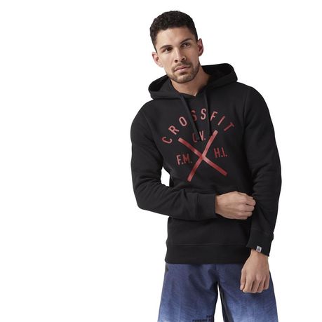 reebok crossfit hoodie mens for sale