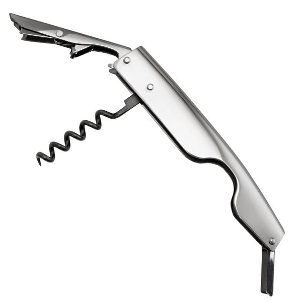 VAGNBYS Waiter Tool with Corkscrew, Bottle Opener &amp; Foil Cutter