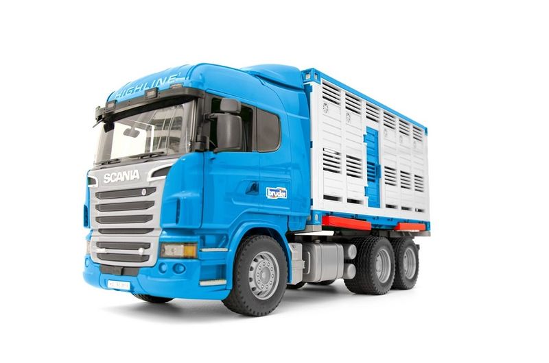 Bruder Scania R-Series Cattle Truck With 1 Cattle