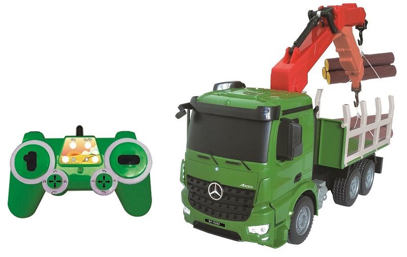 R/C 1/20 2.4GHz 2WD Mercedes-Benz Arocs Timber Truck (38cm long) - Green