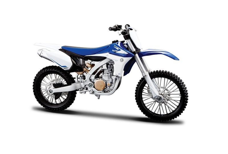 Maisto 1/12 Yamaha YZ450F - Blue/White