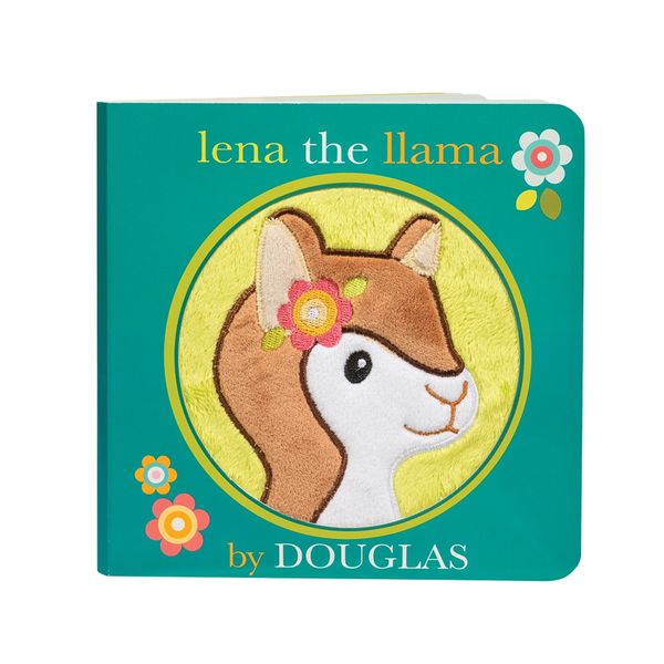 Douglas Toddler Board Book - Lena The Llama