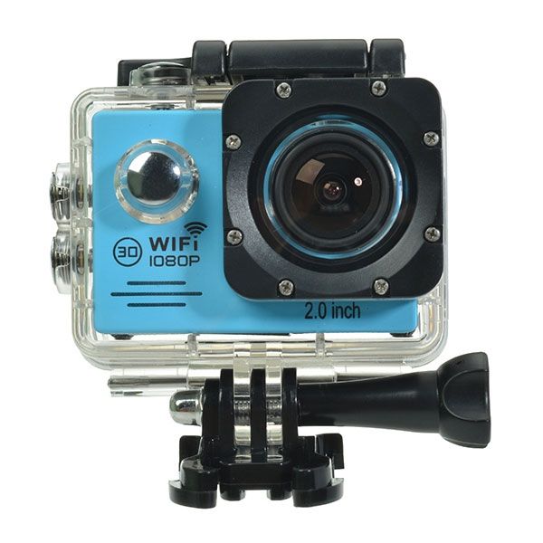 Action Camera Sports HD DV WiFi 1080p - Blue