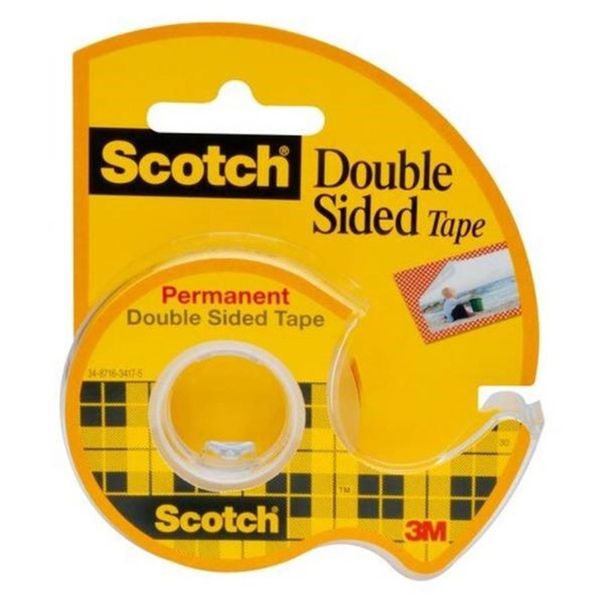 3M Scotch Double Sided Tape - with Plastic Dispenser