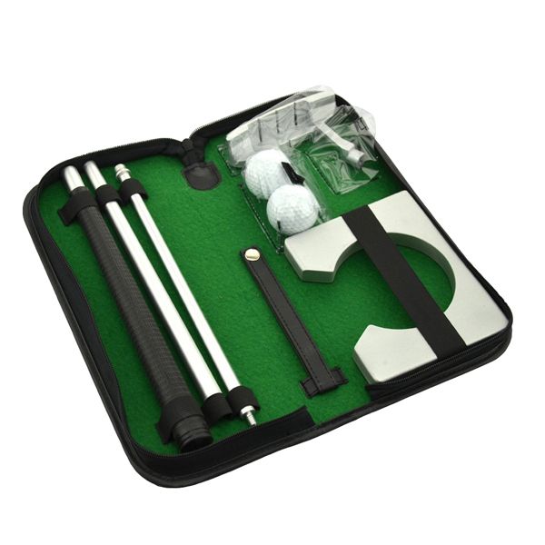 Golf Putting Gift Set with Ball Hole - Portable