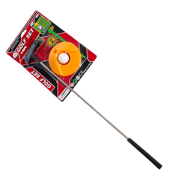 Golf Set - Metal Putter, Ball &amp; Hole