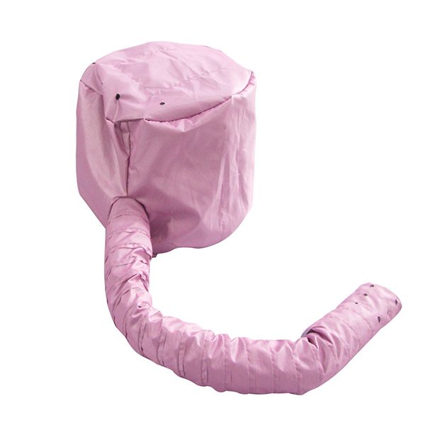 Portable Hair Dryer Diffuser Bonnet - Pink