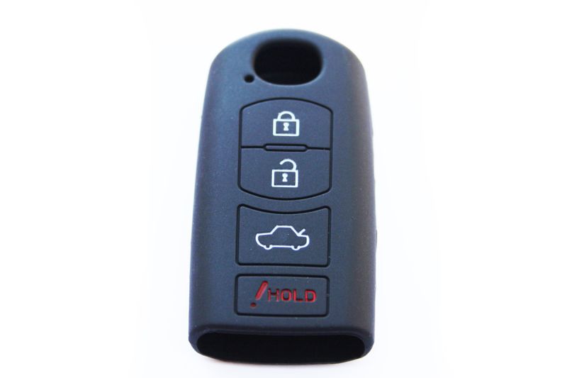 Silicone Car Key Protector for Mazda 4 Button Keyless Start