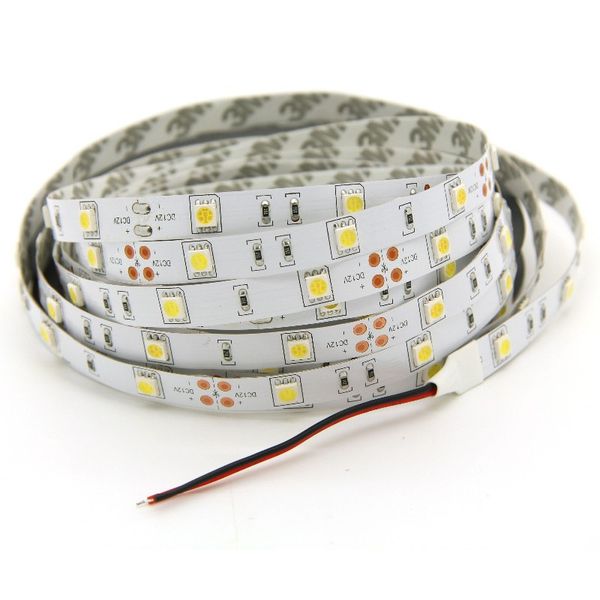 LED Strip Light 3528 Non Waterproof 12 Volts - Warm White
