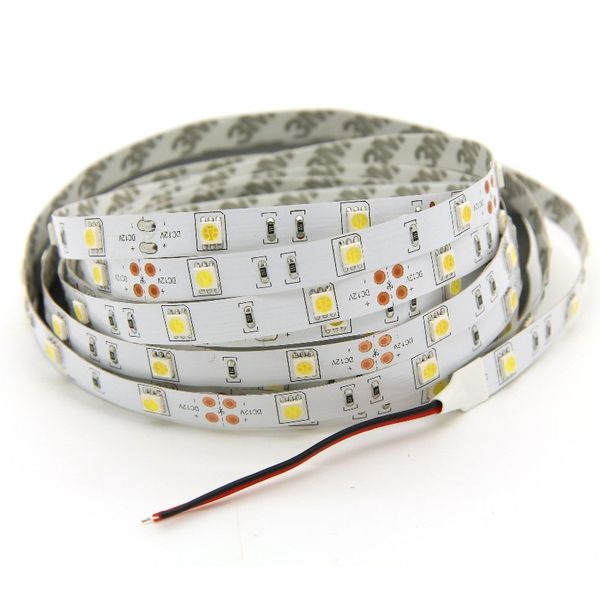 LED Strip Light 3528 Non Waterproof 12 Volts - Pure White