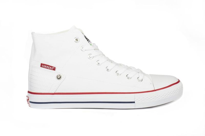 Carrera CVS_02 Men's Nirvana Hi-Top Sneakers - White