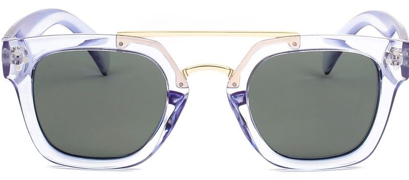 Privé Revaux The Foxx Women's Sunglasses - Green Transparent