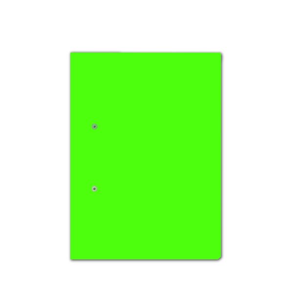 Treeline Accessible Files Electric Green Foolscap - Pack of 4