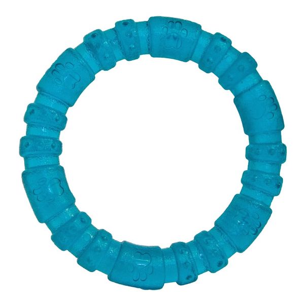Rosewood - Toy Biosafe Puppy Ring - Blue