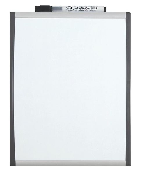 Nobo (Quartet) Small Magnetic Whiteboard, Arched Frame, Home/Office