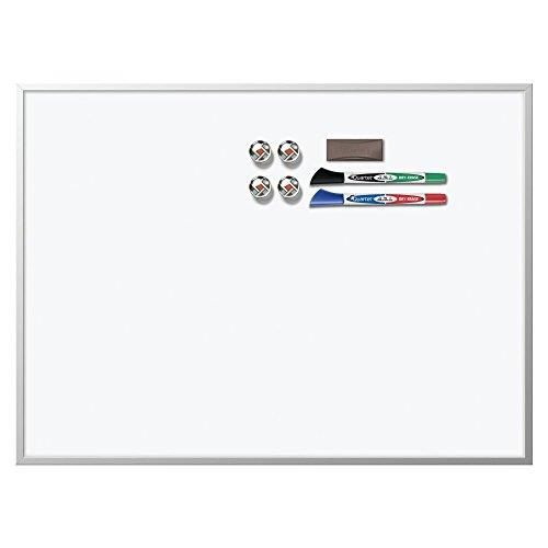 Nobo Magnetic Dry-Erase Board with Aluminium Frame, 585 x 430mm