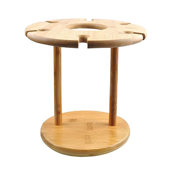 Wine Glass Drying Rack &amp; Bottle Holder