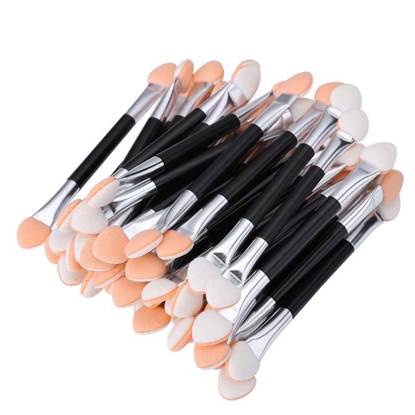 Disposable Dual Sided Eyeshadow Brush Sponge - 30 Piece
