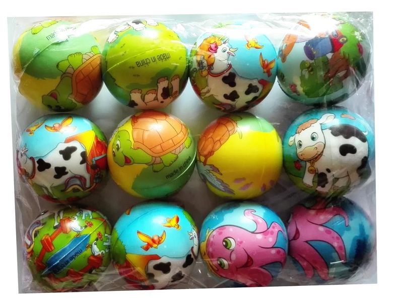 Cute Foam Balls - Pack of 12