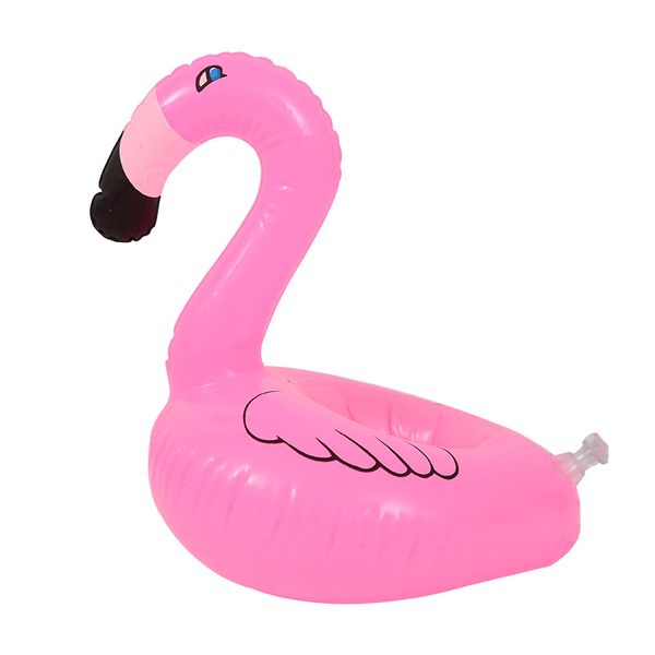 Mini Inflatable Flamingo Cup Holder - Set of 2