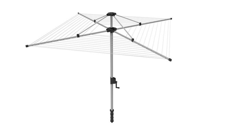 Retractaline - Rotary Dryer - 60m x 4 Arm Hoist with Crank - Wash Line